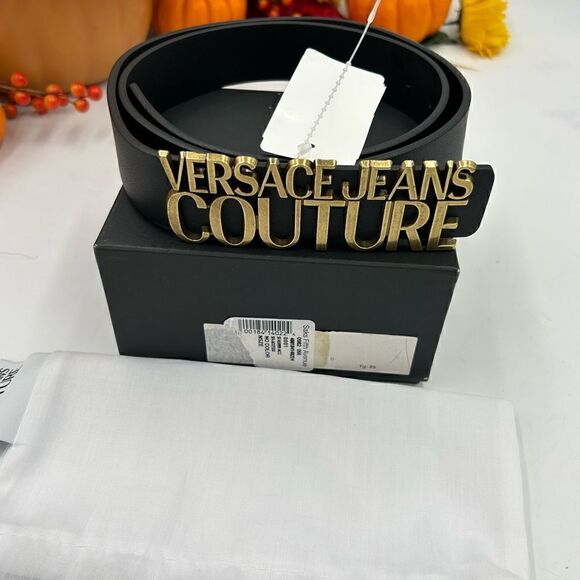 Women’s Versace jeans couture belt size 85 cm made in Italy - Picture 5 of 9